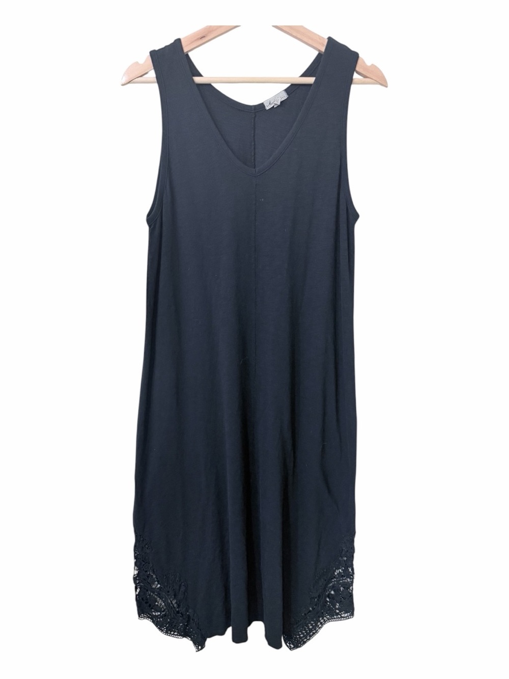Anthropologie Mododoc Los Angeles Maxi Dress with Lace Detail Large - Picture 2 of 6